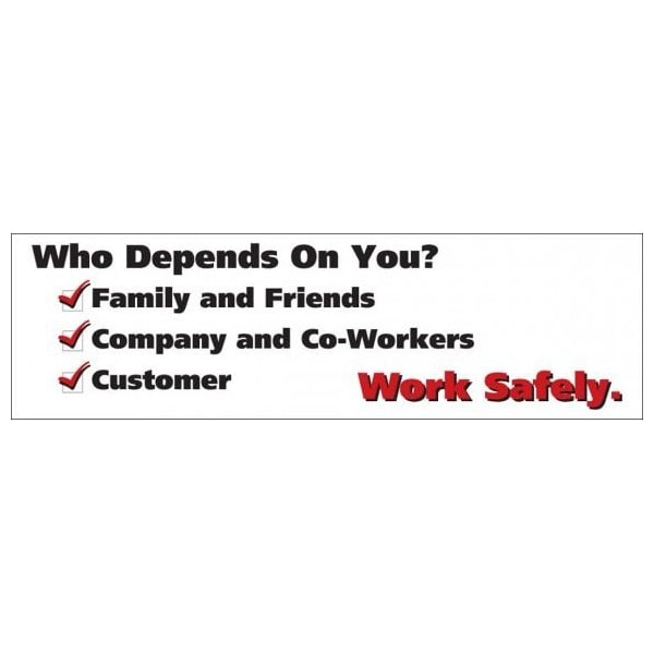 Accuform WALLWRAP WALL GRAPHICS WHO DEPENDS ON PWG211 PWG211 - main